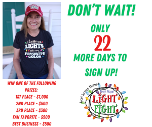 Only 22 more days!