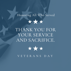 Celebrate Veterans Day!